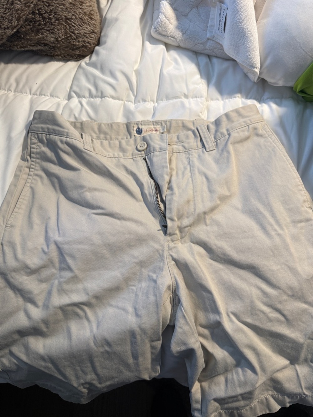 J. Crew Light Beige Cotton Shorts